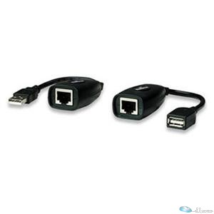 USB Line Extender Over Cat5 - Black