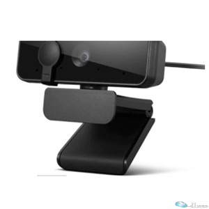 Lenovo Essential Webcam - 2 Megapixel - Black - USB 2.0 - 1 Pack(s) - 1920 x 1080 Video - CMOS Sensor - Manual Focus - Microphone - Notebook, Computer