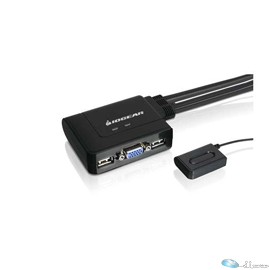 GCS22U - 2-Port USB KVM Switch with Cables and Remote - Max resolution: 2048 x 1