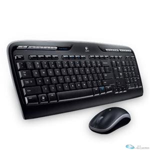 MK320 - Keyboard, Mouse - QWERTY - Optical - Wireless - USB - 3-year limited har