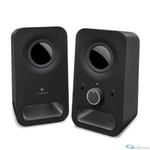 LOGITECH Z150 - Speakers - 2.4Watt - No Response Bandwidth - Black - Clear Stere